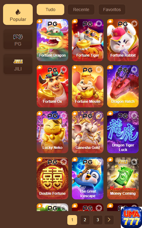 Jogos Certificados uma777.com