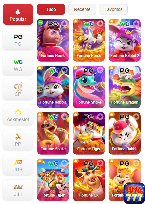 Experiência de Jogos uma777.com